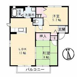 シャーメゾン西本町Ａの物件間取画像